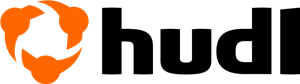 Logo for hudl website